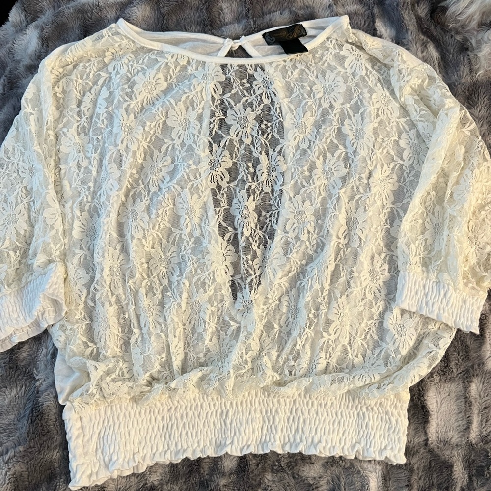 Mandee Front Lace Top